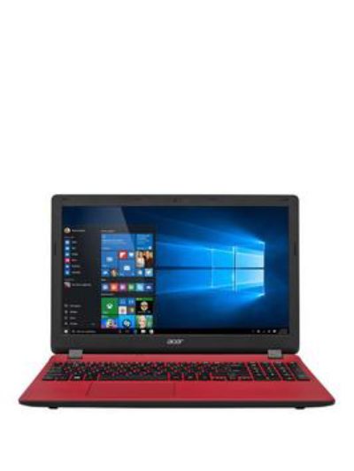 Acer Aspire Es 15, Intel Pentium Processor, 4Gb Ram, 1Tb Hard Drive, 15.6 Inch Laptop With Optional Microsoft Office 365 Home - Red - Laptop With Microsoft Office 365 Home